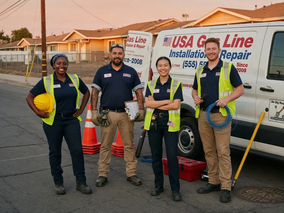 Gas Line Installation company in Landisburg, PA
